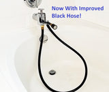 Porta Shower - Home Care Bath Spout Shower Kit with 6 ft Hose & Sprayer For Showering Handicapped & Elderly