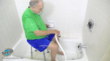 Porta Shower - Home Care Bath Spout Shower Kit with 6 ft Hose & Sprayer For Showering Handicapped & Elderly